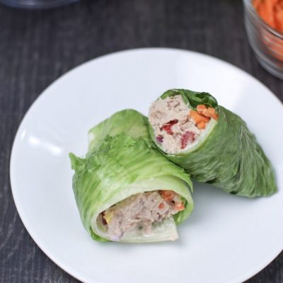 Quick & Easy Low-Carb Tuna Salad Roll-Ups
