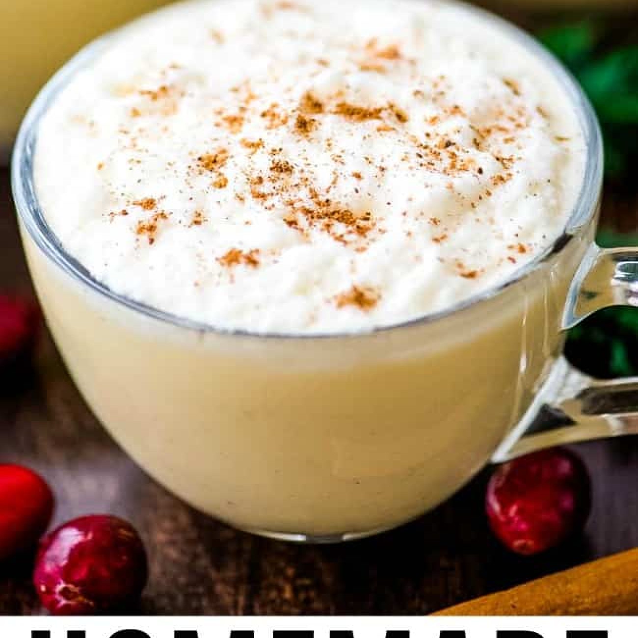 Quick Eggnog Breakfast Drink