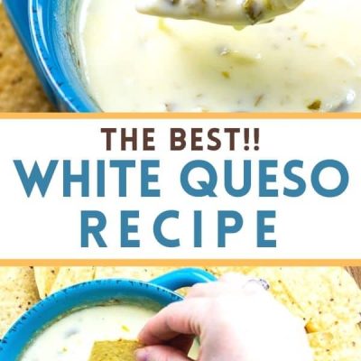 Quick Mexican 3 Ingredient Queso Dip