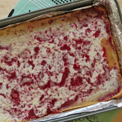 Raspberry- Lemon Bars