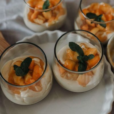 Really Easy African Mango Fool