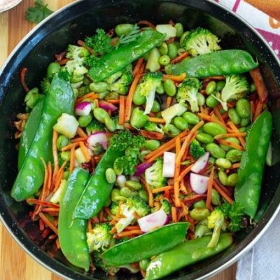 Really Great Stir- Fried Snap Peas
