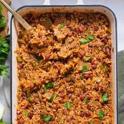 Red Beans &Amp; Rice Casserole