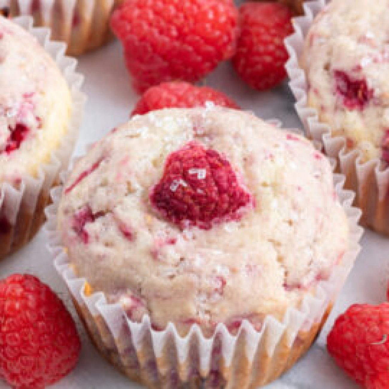 Red Raspberry Muffins