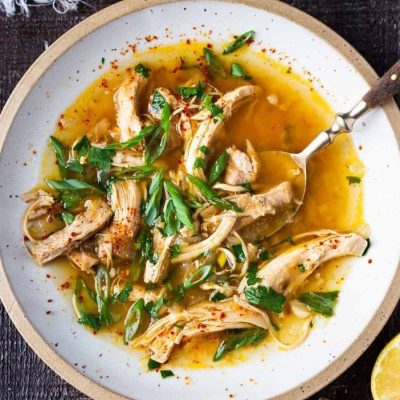 Refreshing Ginger Chicken With Spinach