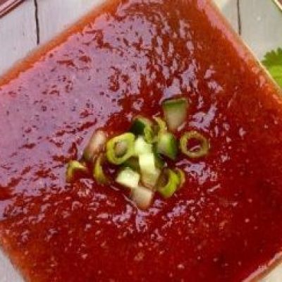 Refreshing Tropical Cucumber Gazpacho Recipe