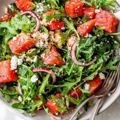 Refreshing Watermelon And Feta Cheese Salad Recipe