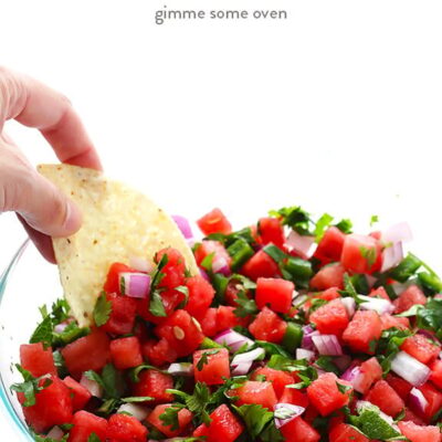 Refreshing Watermelon Salsa For Summer Snacking