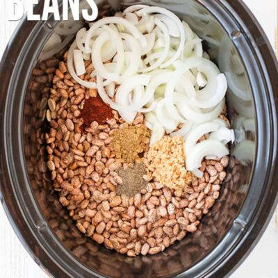 Refried Beans Crock Pot