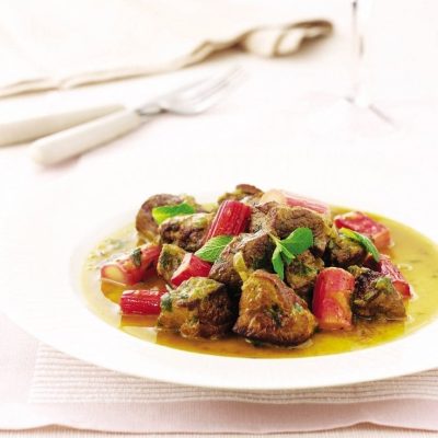 Rhubarb And Lamb Tagine