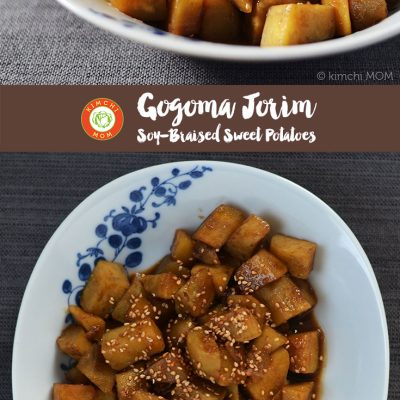 Rice Cakes With Sweet Potatoes & Soy Ginger Glaze