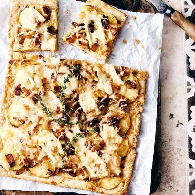 Roasted Broccoli &Amp; Rosemary Tart