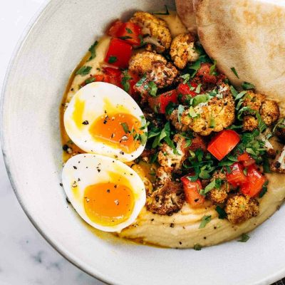 Roasted Cauliflower & Zucchini Dip