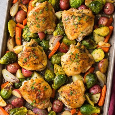 Roasted Chicken Breasts With Root Vegetables