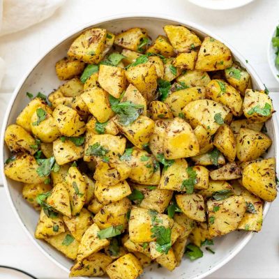 Roasted New Potatoes, Middle Eastern Style