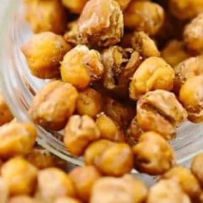 Roasted Spicy Chickpeas