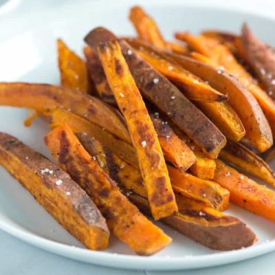 Roasted Sweet Potato Sticks