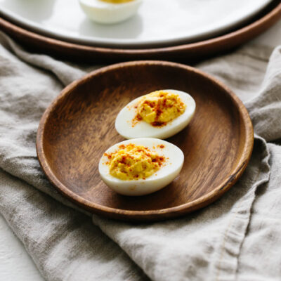 Rolled Deviled Eggs