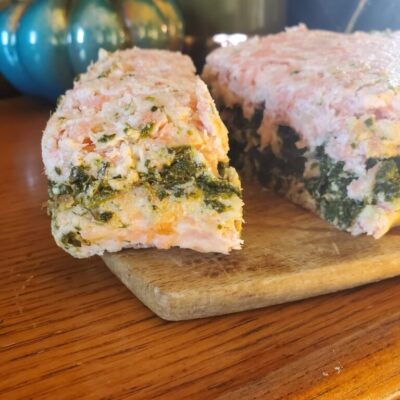 Salmon Gefilte Layered Loaf