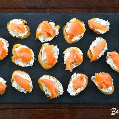 Salmon Tortilla Appetizers