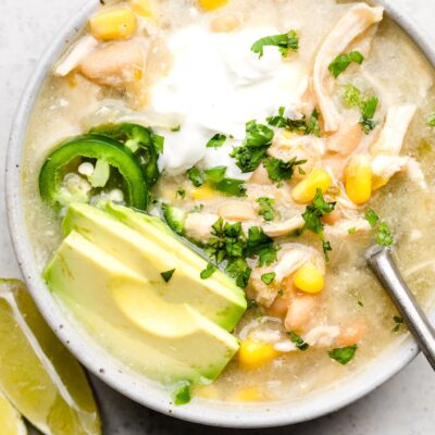 Salsa Style Green Chile Chicken Bisque