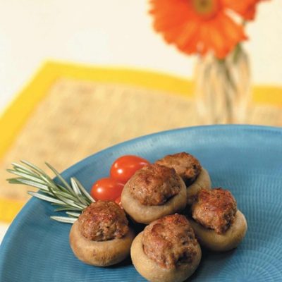 Sausage Mushroom Appetizers