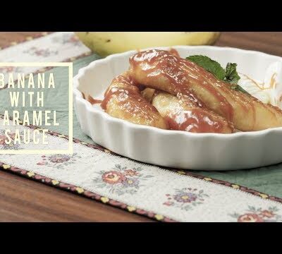 Sauteed Bananas With Caramel Sauce