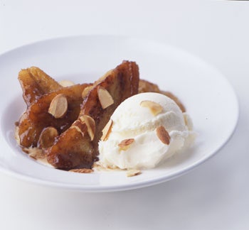 Sauteed Bananas With Caramel Sauce