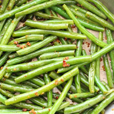 Sauteed Green Beans With Tomato &Amp; Garlic