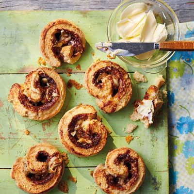 Savoury Cheese Swirls