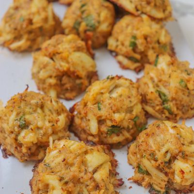 Scrumptious Broiled Crab Balls...easy