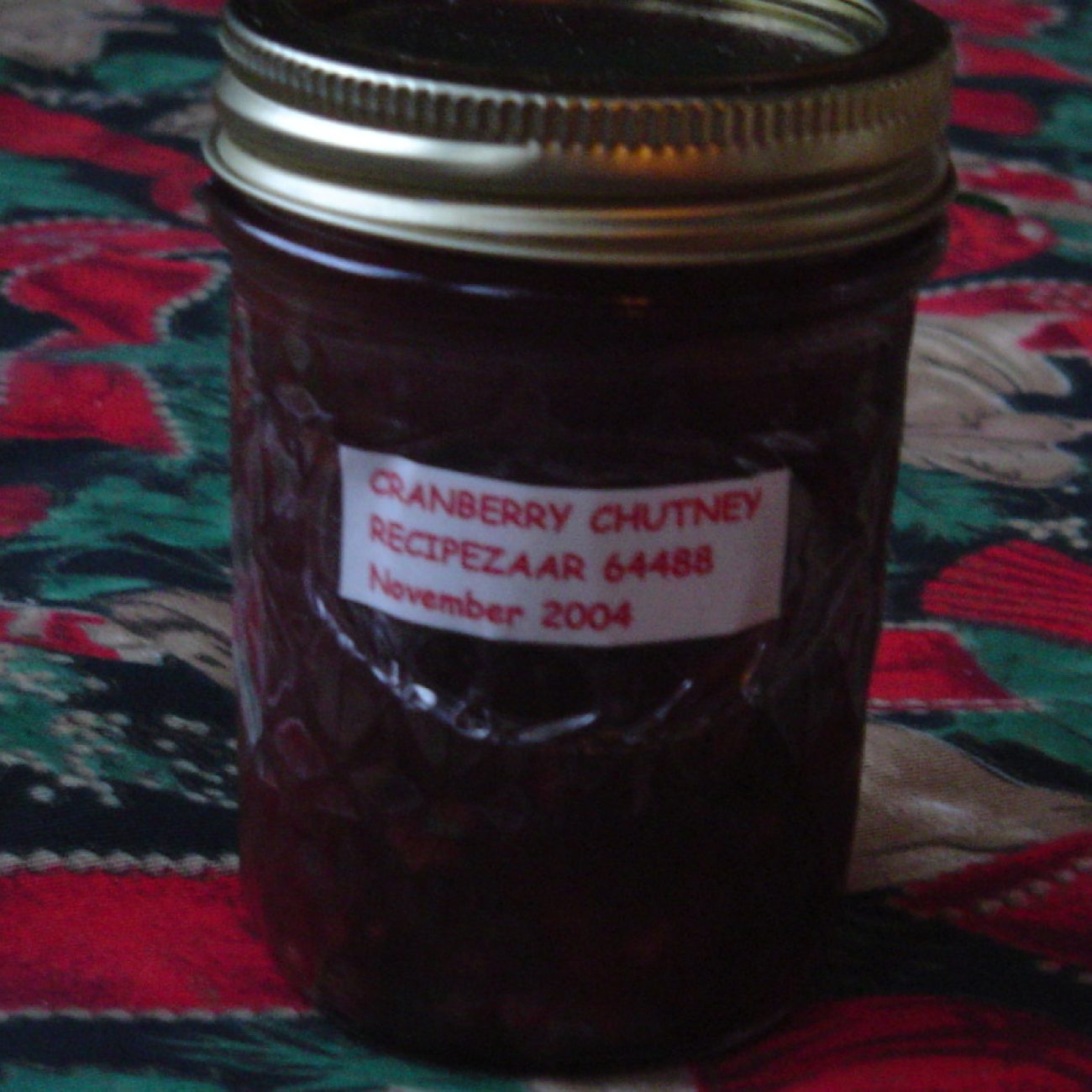 Seasonal Cranberry Chutney