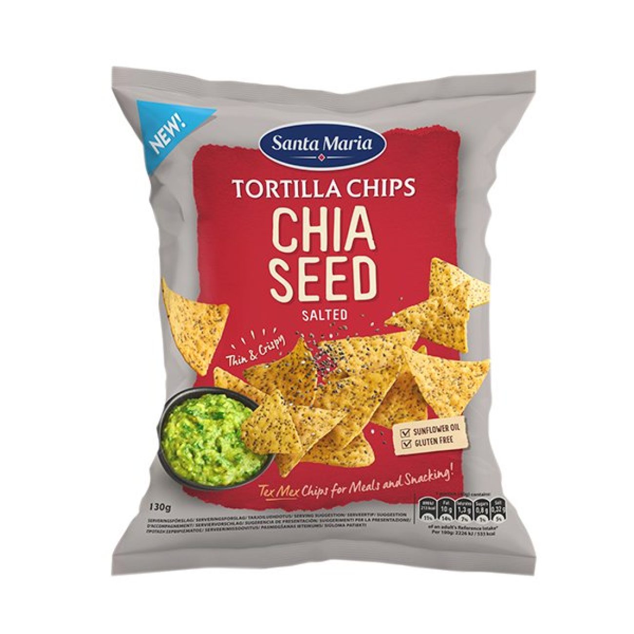 Seeded Tortilla Crisps