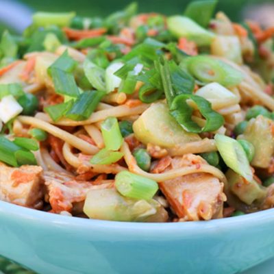 Sesame Tortellini And Spinach Salad Recipe