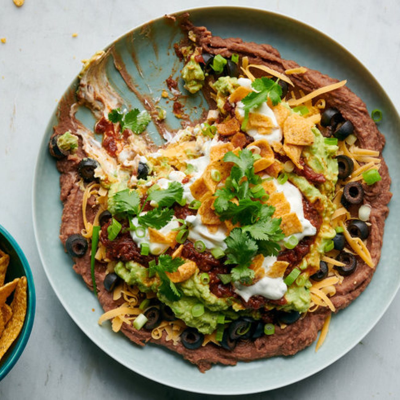 Seven Layer Bbq Bacon Dip