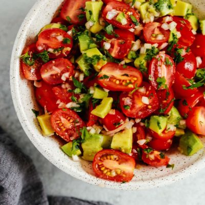 Shallot And Avocado Salad