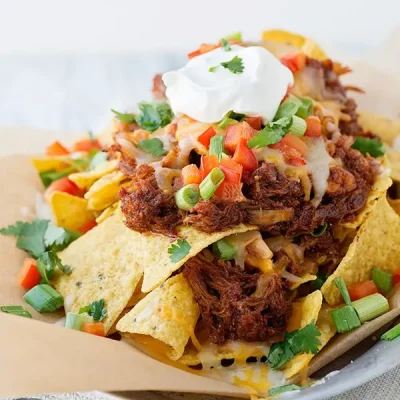 Shredded Beef Nachos