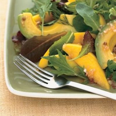 Shrimp, Mango And Avocado Salad W/ Passion