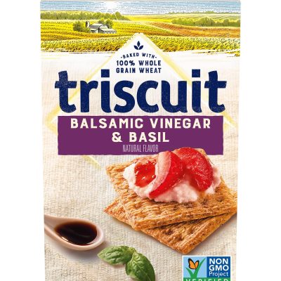 Simple Balsamic Tuna And Triscuits