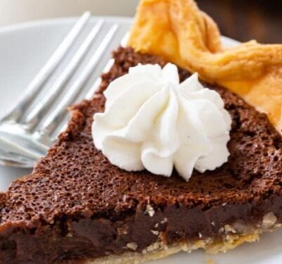 Simple Chocolate Chess Pie