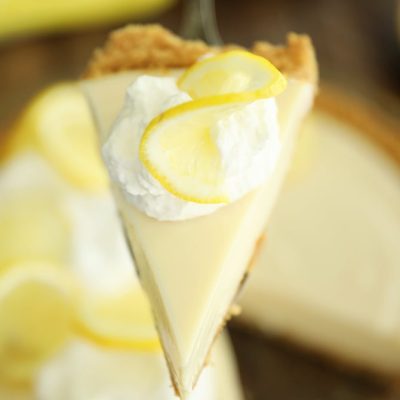 Simple No-Bake Lemonade Ice Cream Pie Recipe