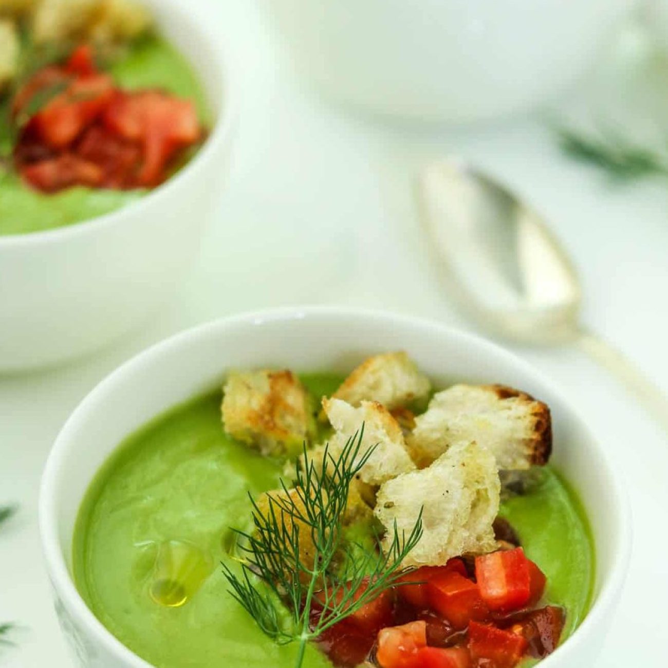 Simplest Chilled Cucumber Soup