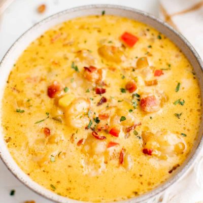 Simply Delicious Shrimp And Corn Chowder