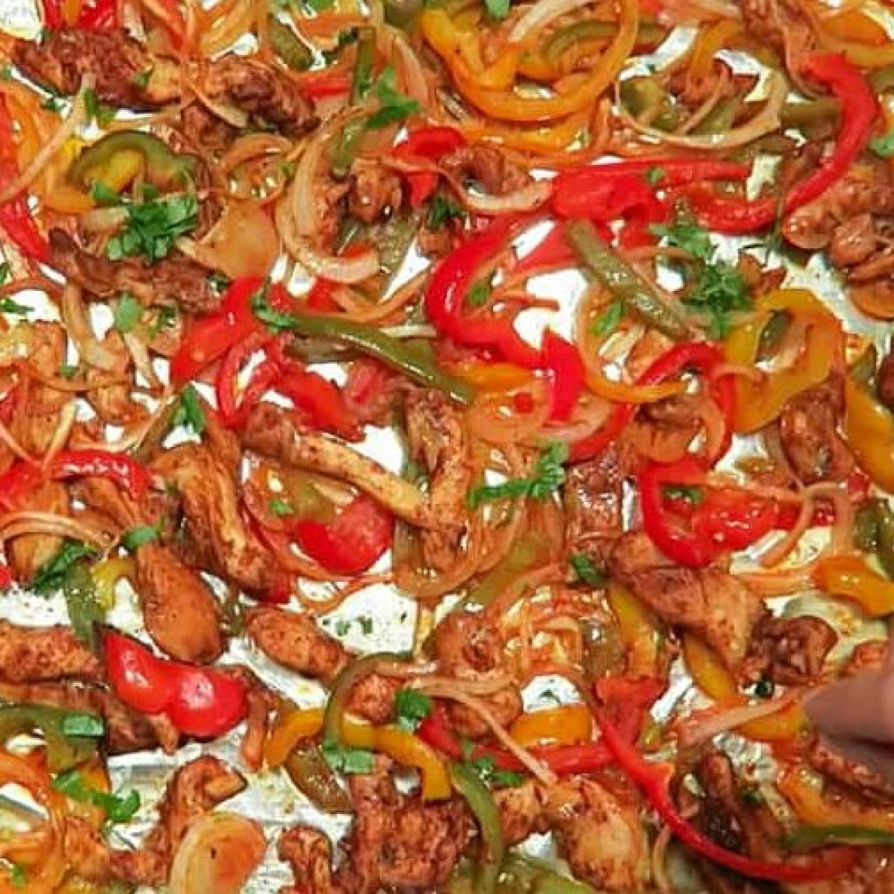 Sizzling Sesame Chicken Fajitas with a Spicy Twist