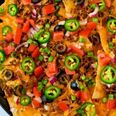 Skillet Nachos