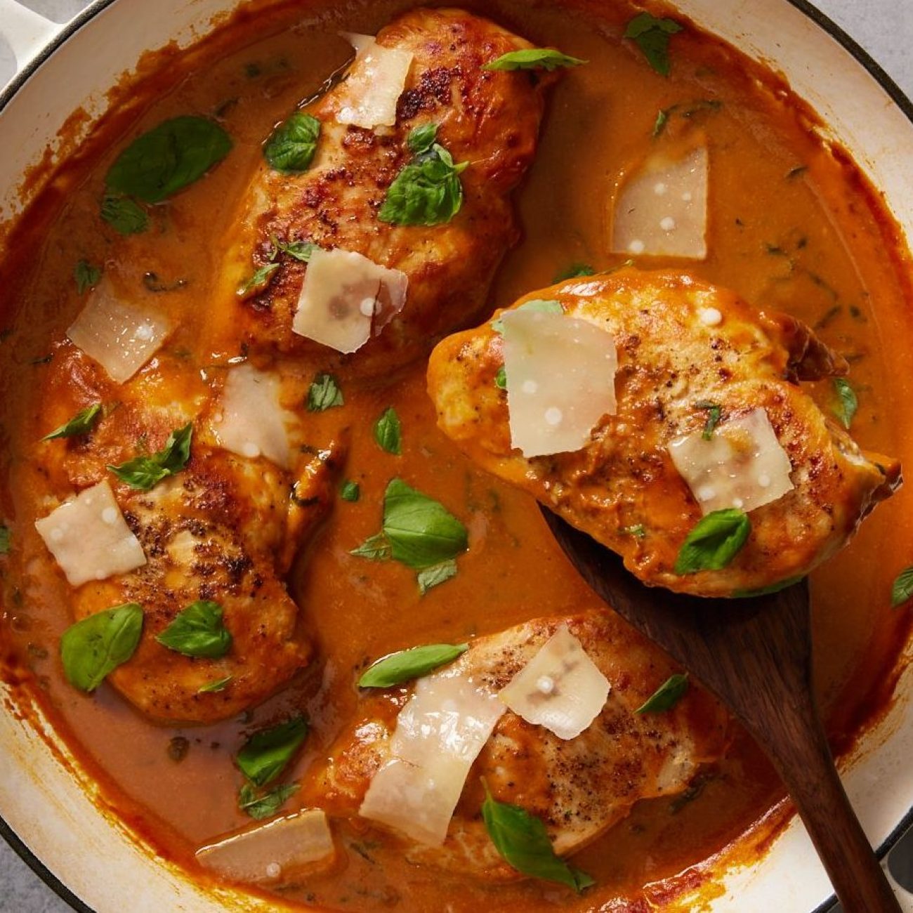 Skillet Parmesan Chicken