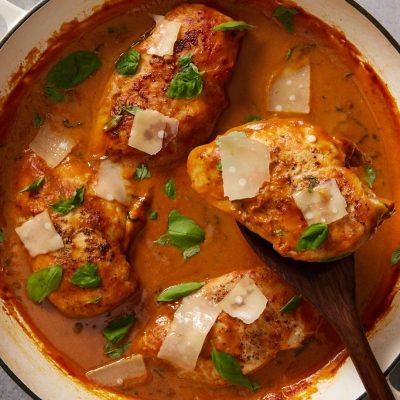 Skillet Parmesan Chicken