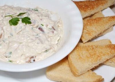 Smoked Trout In Dill And Scallion Marinade