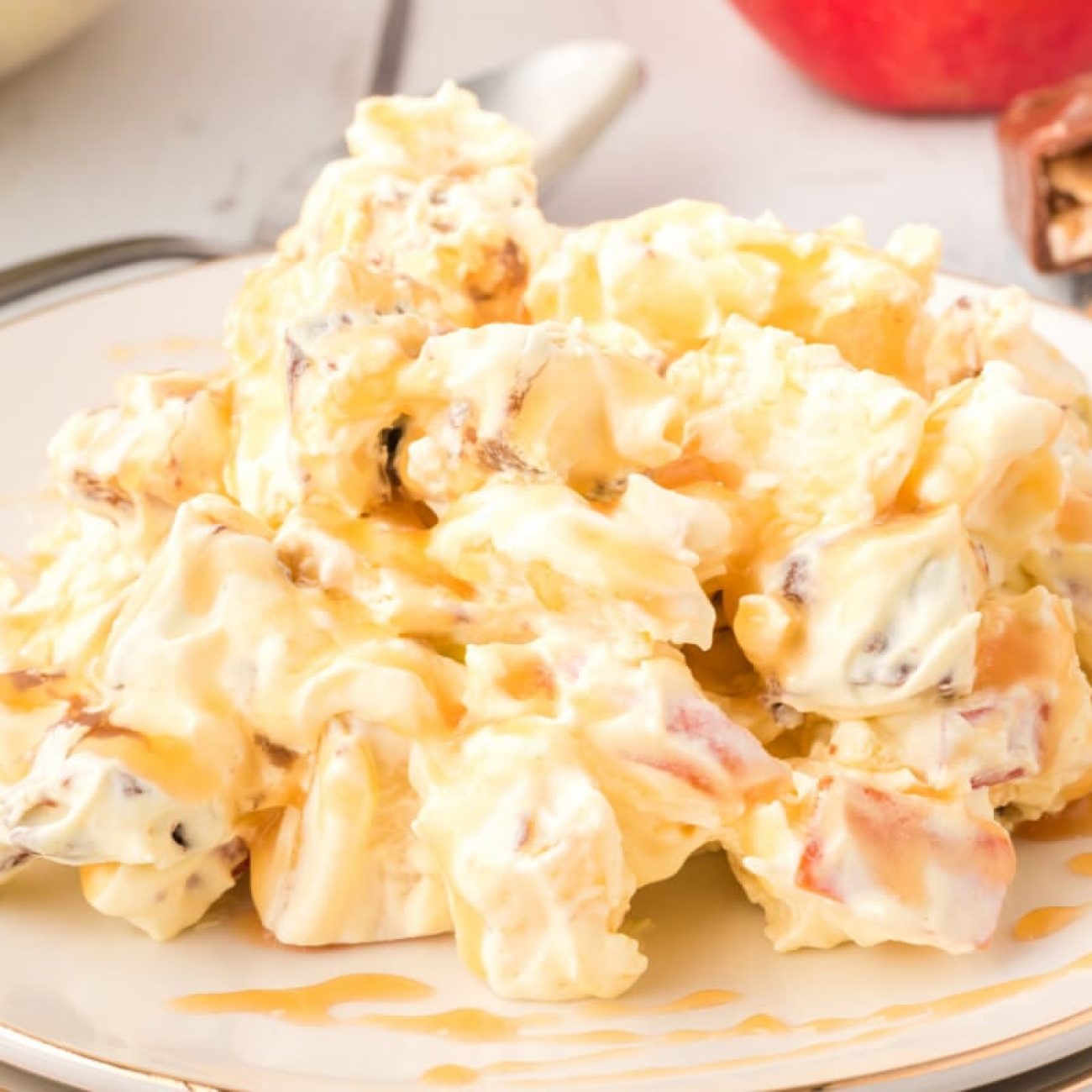 Snickers Caramel Apple Salad