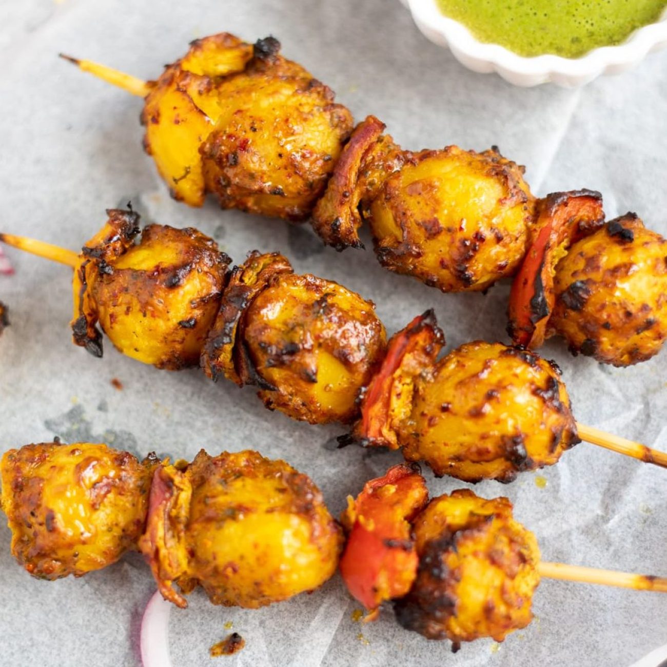 Spicy Tandoori-Style Roasted Potatoes Recipe